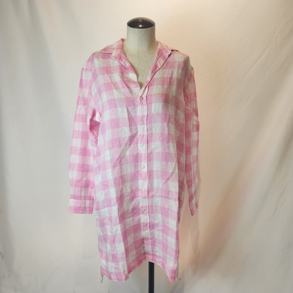 Frank & Eileen 'Hunter' LINEN shirt dress